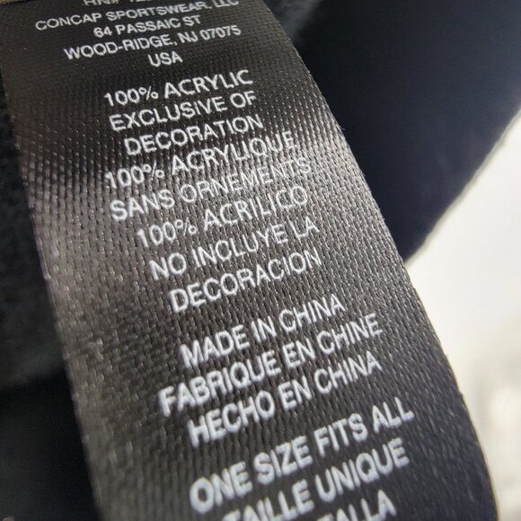 Snap On Tools Winter Beanie Hat One Size Neon Black Knit Mechanic Wrench Ratchet - Picture 6 of 6